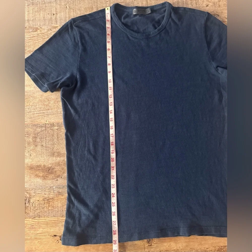 G/FORE Short Sleeve Crew Neck T-Shirt in Navy Blue Size Large